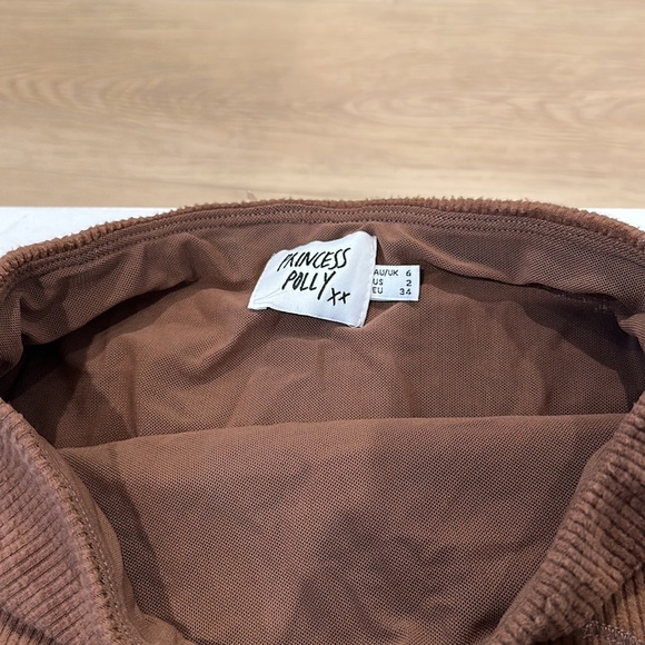 Oscar Mini Skirt Brown - Picture 10 of 10